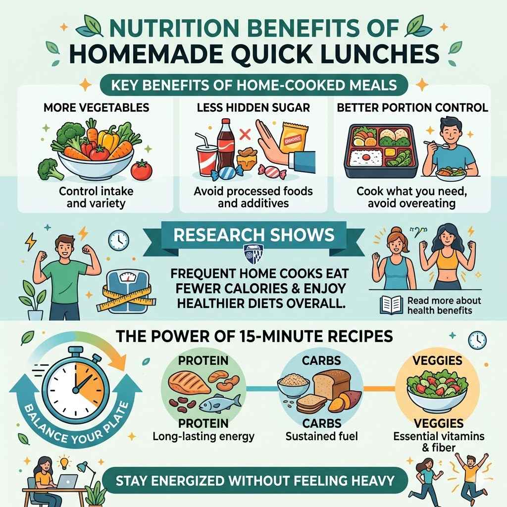 Nutrition Benefits of Homemade Quick Lunches