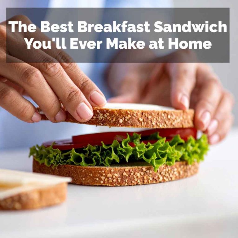 The Best Breakfast Sandwich You'll Ever Make at Home