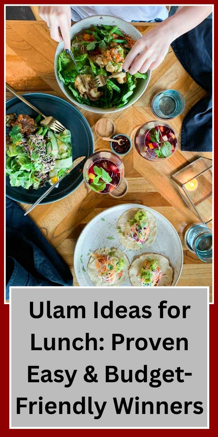Ulam Ideas for Lunch