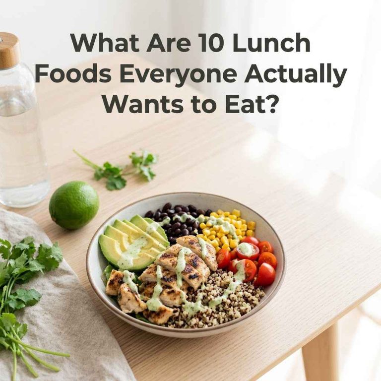 What Are 10 Lunch Foods Everyone Actually Wants to Eat?
