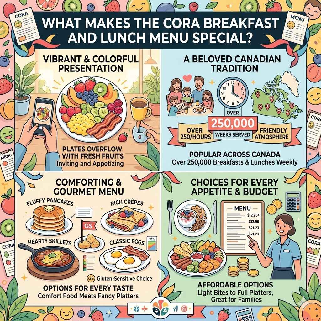 What Makes the Cora Breakfast and Lunch Menu Special?