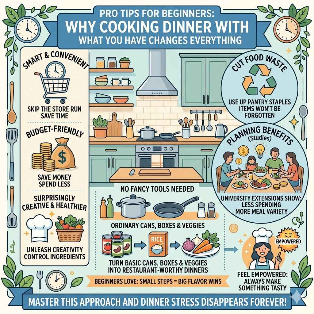 Why Cooking Dinner with What You Have Changes Everything