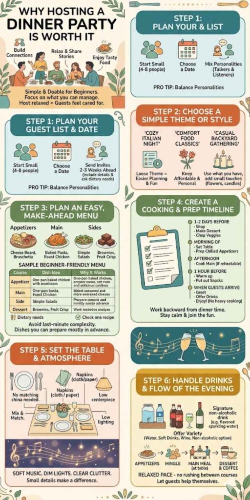 Why Hosting a Dinner Party is Worth It