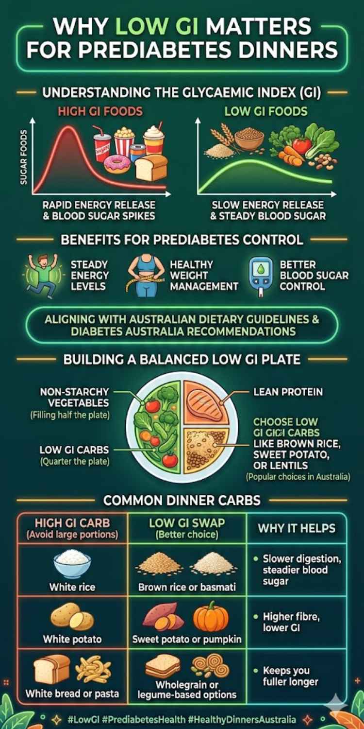 Why Low GI Matters for Prediabetes Dinners