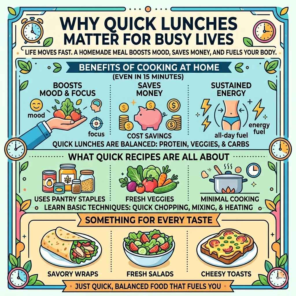 Why Quick Lunches Matter for Busy Lives