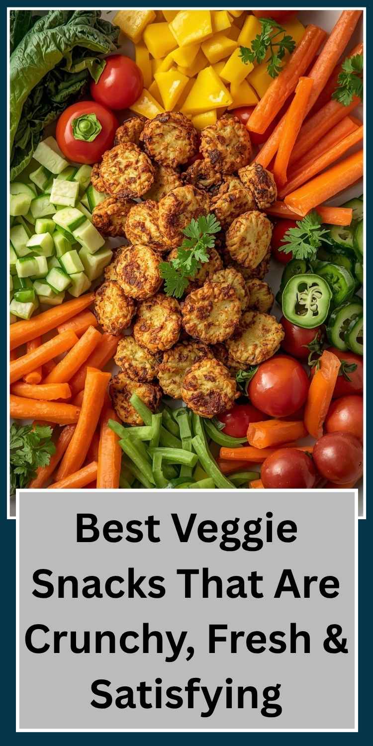 Best Veggie Snacks That Are Crunchy, Fresh & Satisfying