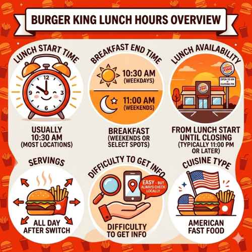 Burger King Lunch Hours Overview