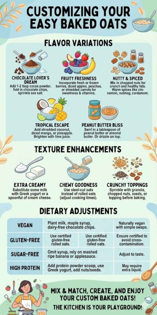 Customizing Your Baked Oats