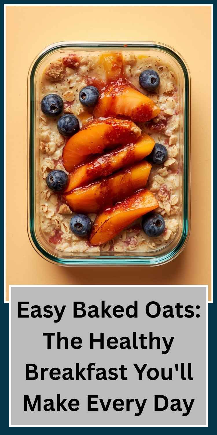 Easy Baked Oats: The Healthy Breakfast You'll Make Every Day