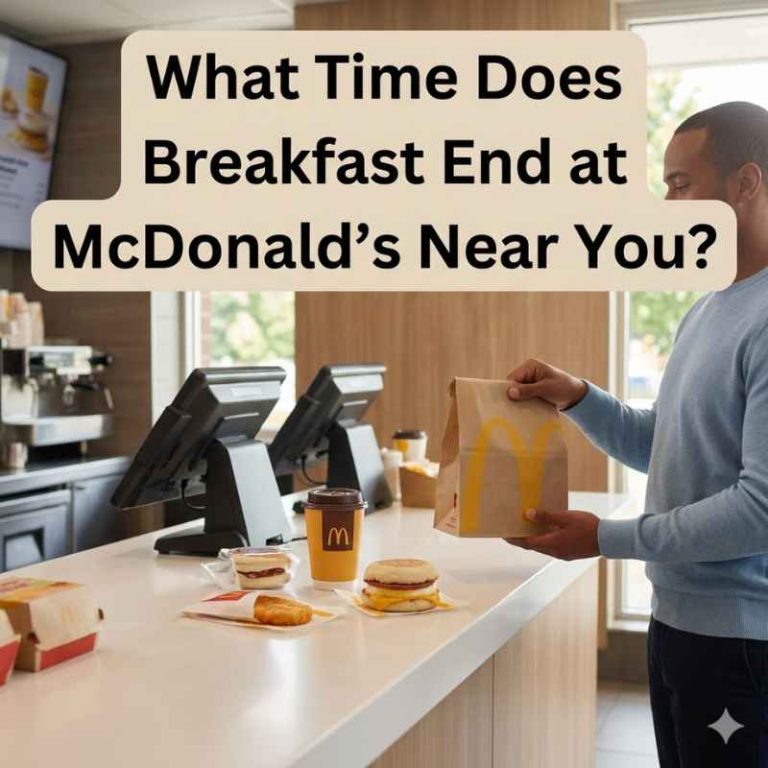What Time Does Breakfast End at McDonald's Near You