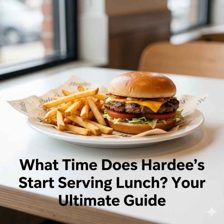 What Time Does Hardee's Start Serving Lunch