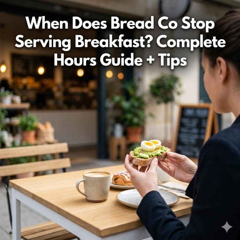 When Does Bread Co Stop Serving Breakfast