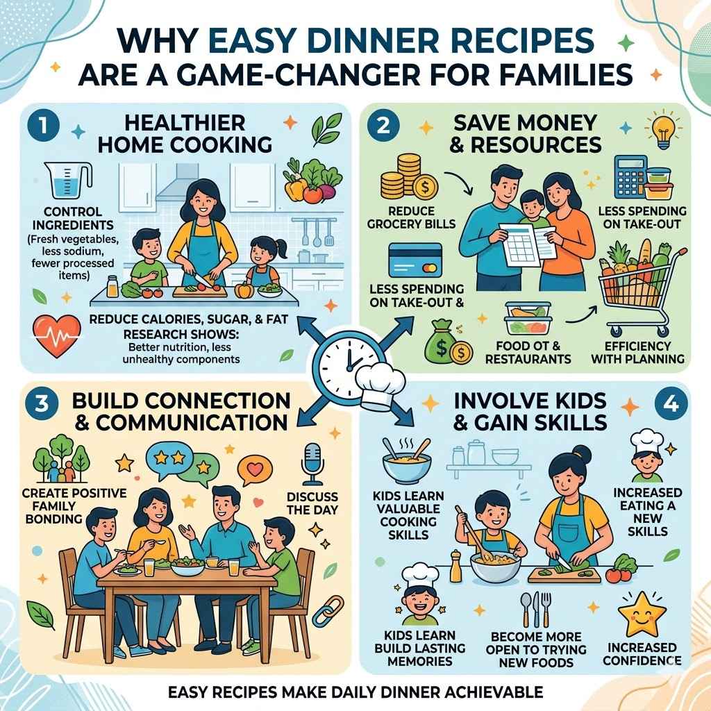 Why Easy Dinner Recipes Are a Game-Changer for Families