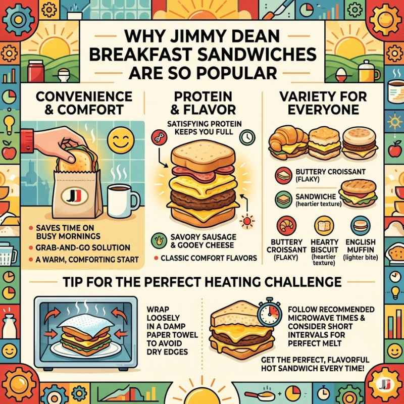 Why Jimmy Dean Breakfast Sandwiches Are So Popular