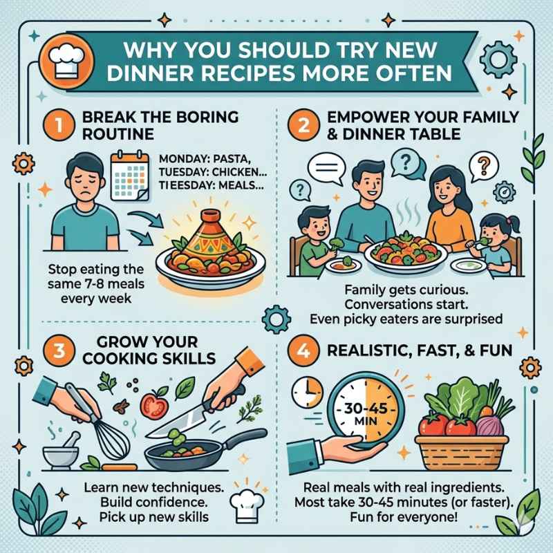 Why You Should Try New Dinner Recipes More Often