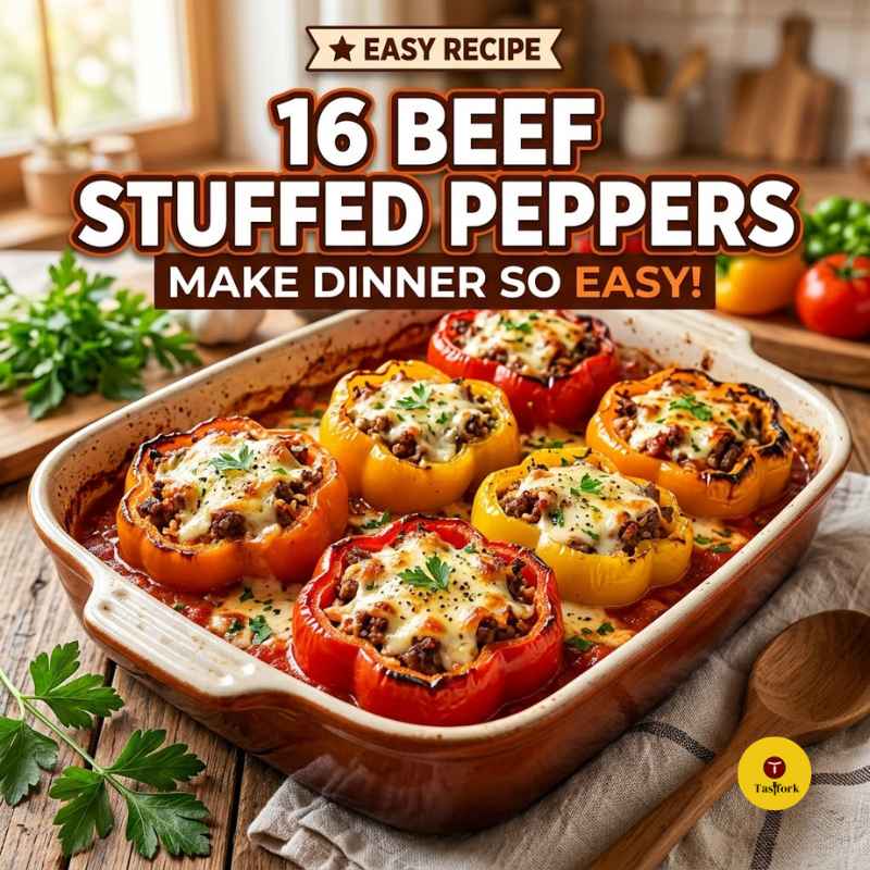 16 Beef Stuffed Peppers That Make Dinner So Easy