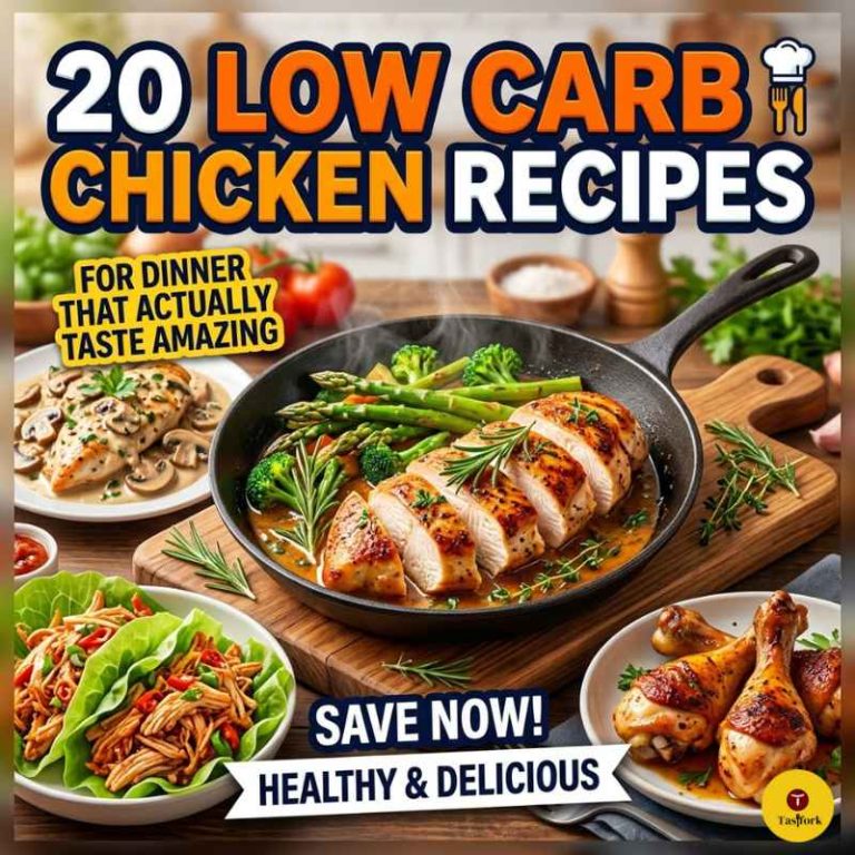 20 Low Carb Chicken Recipes For Dinner That Actually Taste Amazing