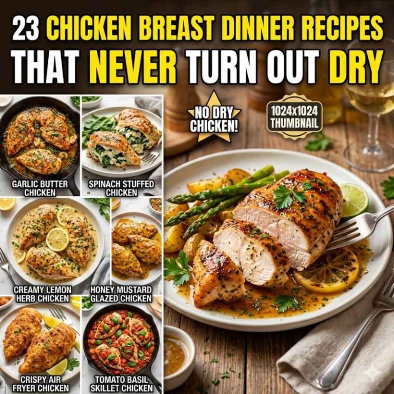 23 Chicken Breast Dinner Recipes That Never Turn Out Dry