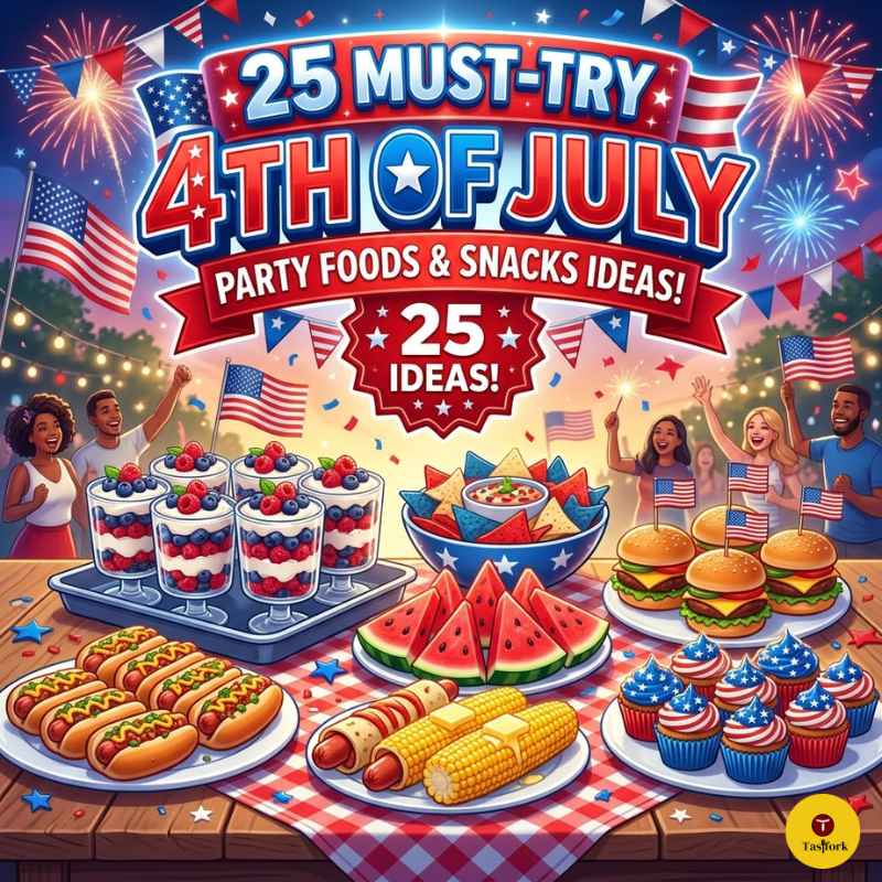 25 Must-Try 4Th Of July Party Foods And Snack Ideas