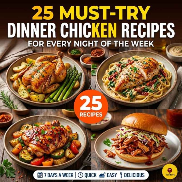 25 Must-Try Dinner Chicken Recipes For Every Night Of The Week