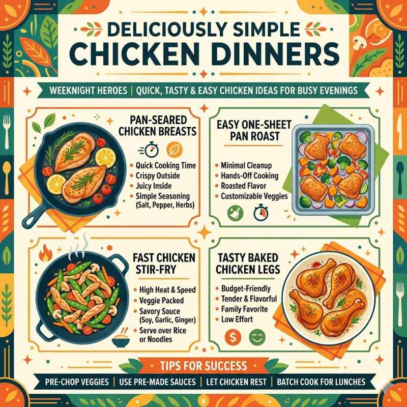 Deliciously Simple Chicken Dinners