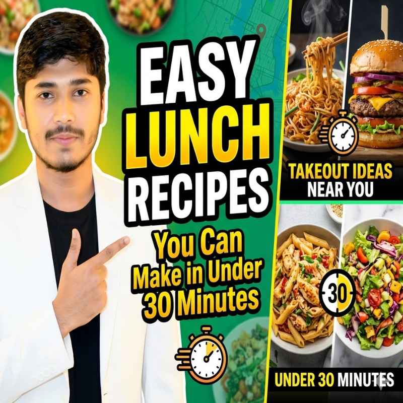 Easy Lunch Recipes You Can Make in Under 30 Minutes