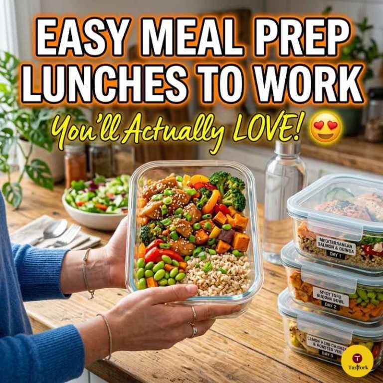 Easy Meal Prep Lunches To Work You'Ll Actually Love