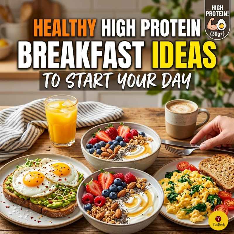 Healthy High Protein Breakfast Ideas To Start Your Day