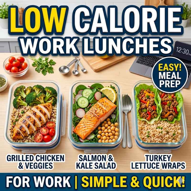 Low Calorie Lunches For Work Meal Prep And Easy