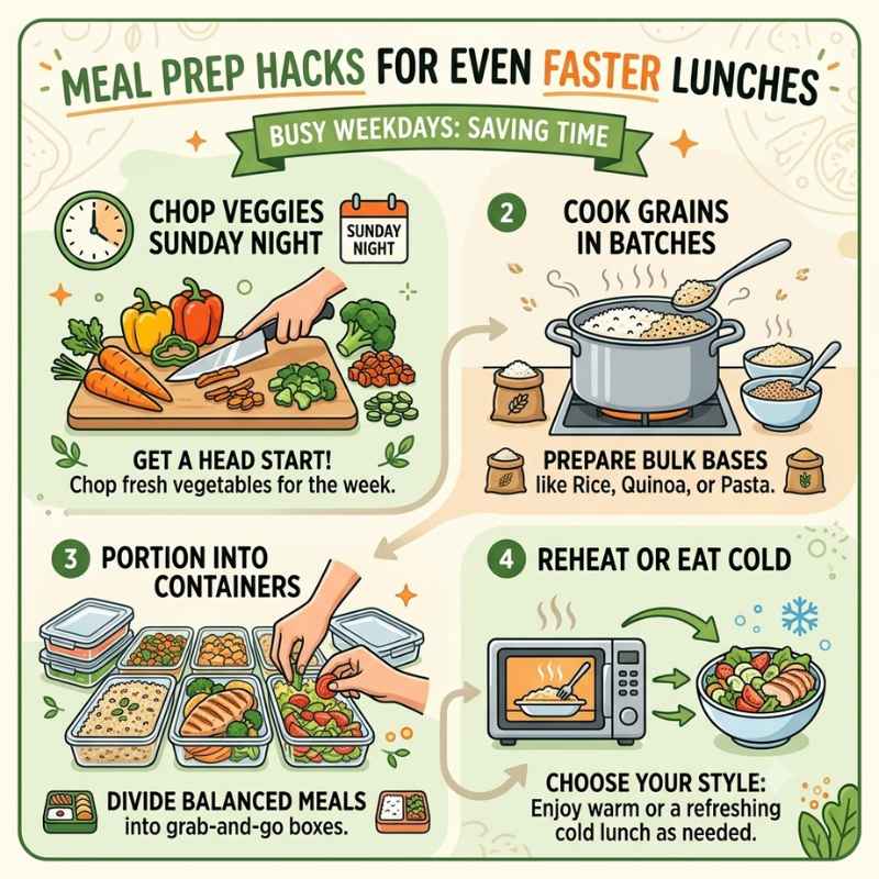 Meal Prep Hacks for Even Faster Lunches