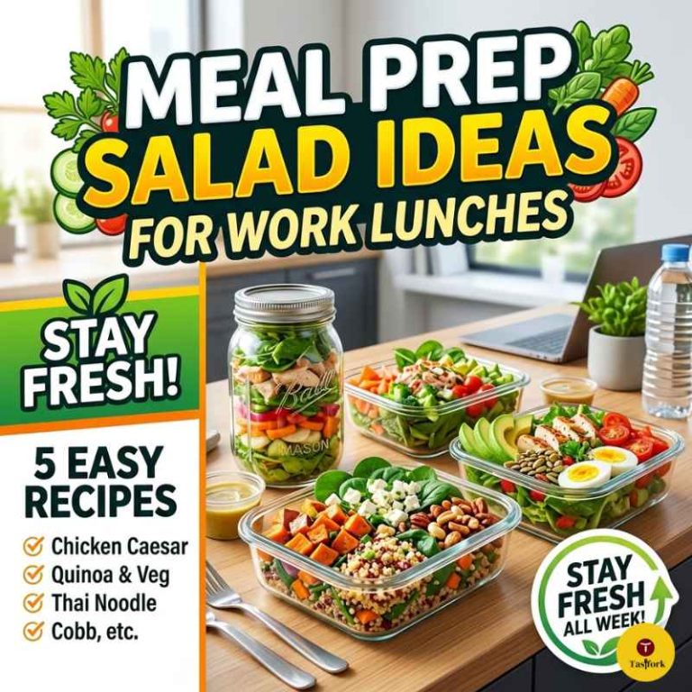 Meal Prep Salad Ideas For Work Lunches Stay Fresh