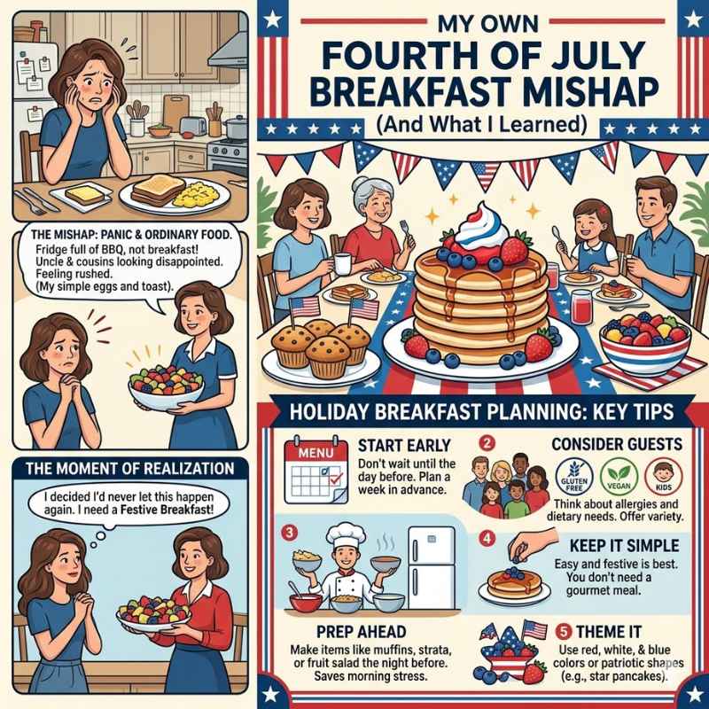 My Own Fourth of July Breakfast Mishap