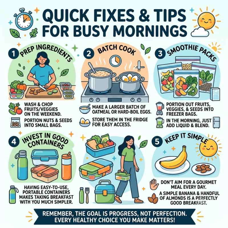 Quick Fixes & Tips for Busy Mornings