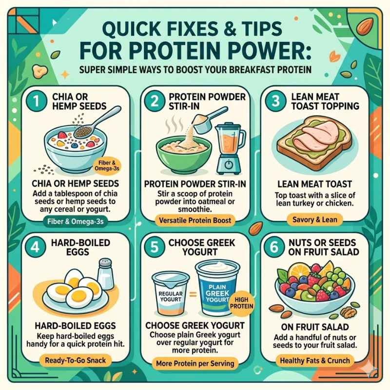 Quick Fixes and Tips for Protein Power