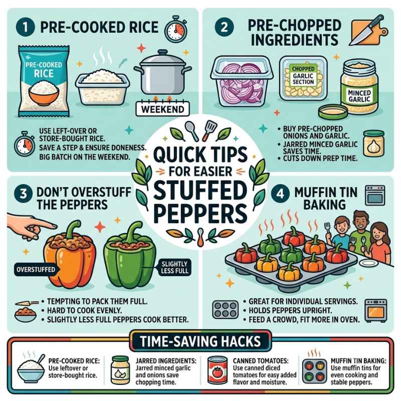 Quick Tips for Easier Stuffed Peppers