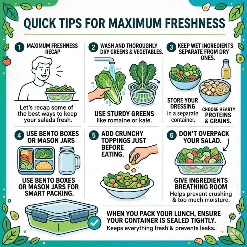 Quick Tips for Maximum Freshness