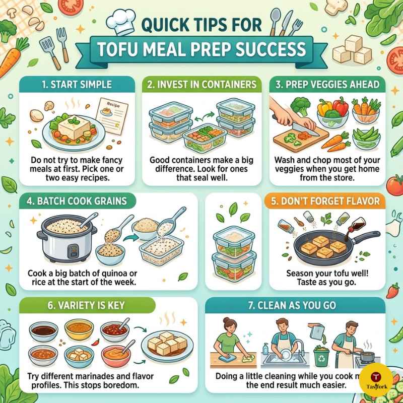 Quick Tips for Tofu Meal Prep Success