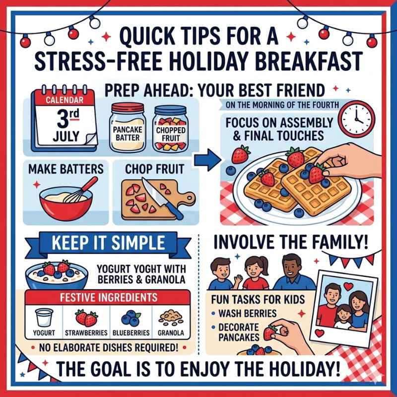 Quick Tips for a Stress-Free Holiday Breakfast
