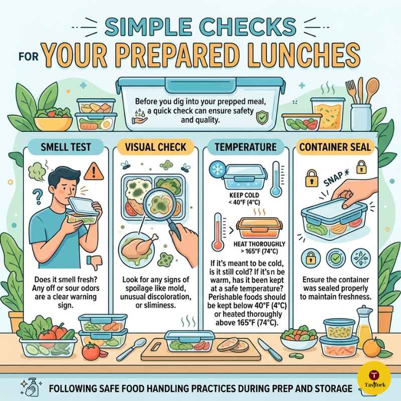 Simple Checks for Your Prepared Lunches