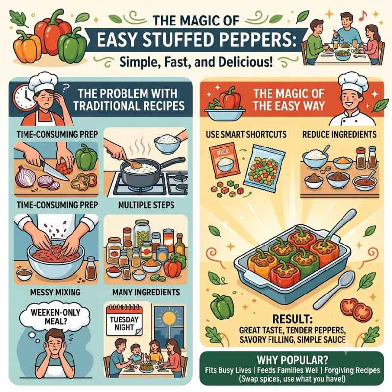 The Magic of Easy Stuffed Peppers