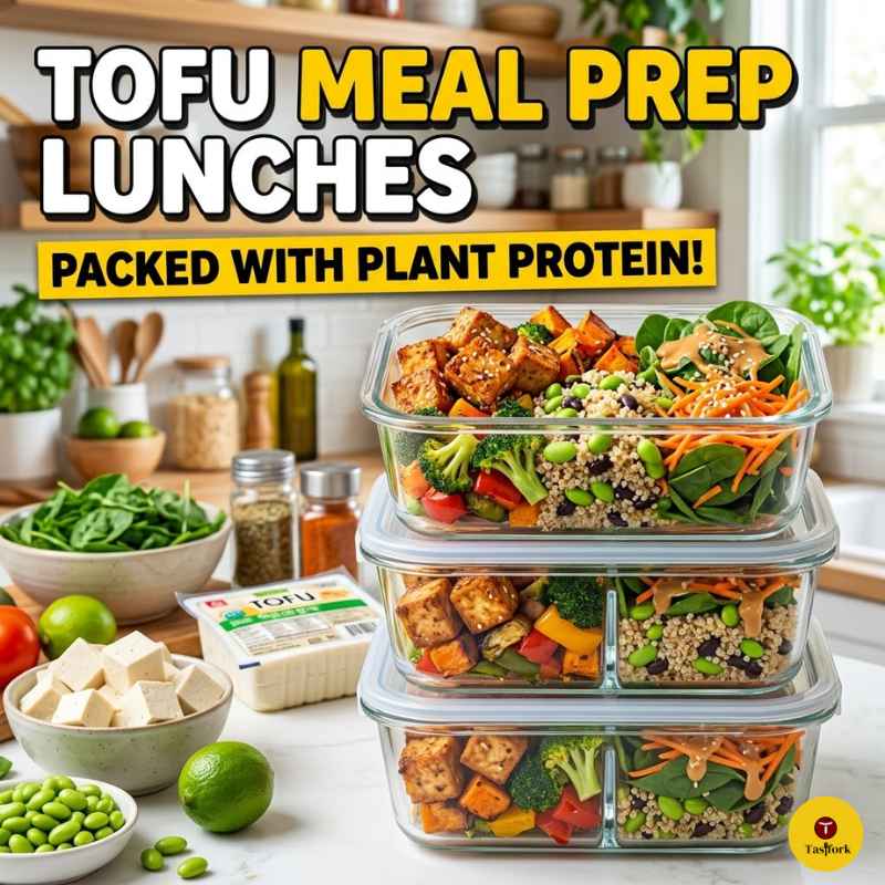 Tofu Meal Prep Lunches Packed With Plant Protein