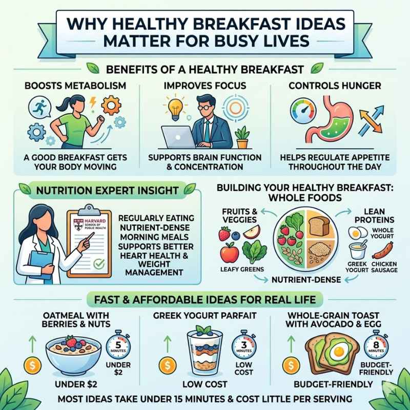 Why Healthy Breakfast Ideas Matter for Busy Lives