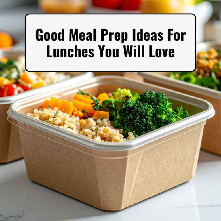 Good Meal Prep Ideas For Lunches You Will Love