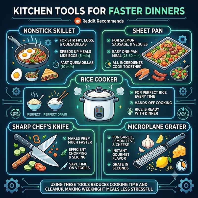 Kitchen Tools For Faster Dinners