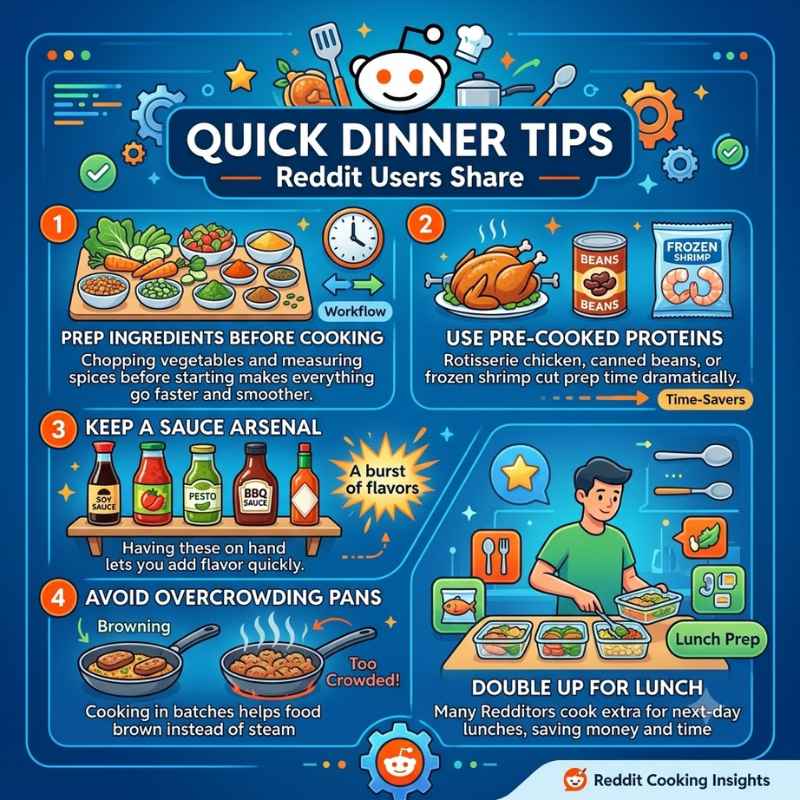 Quick Dinner Tips Reddit Users Share