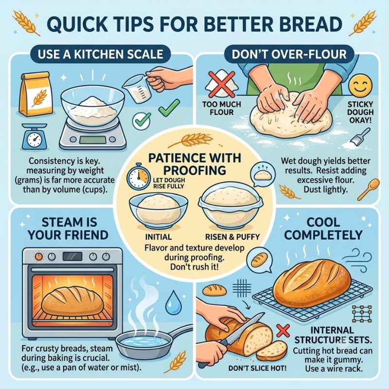Quick Tips for Better Bread