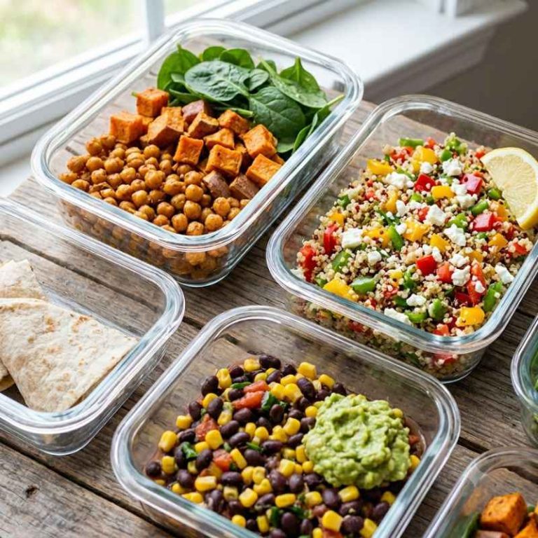 Vegetarian Meal Prep Lunches Full Of Flavor