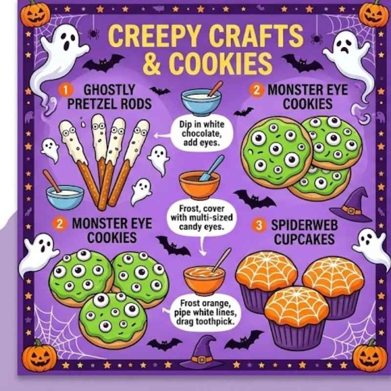 Ghost Meringues