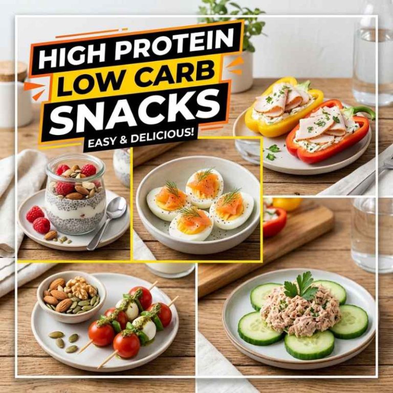 High Protein Low Carb Snacks