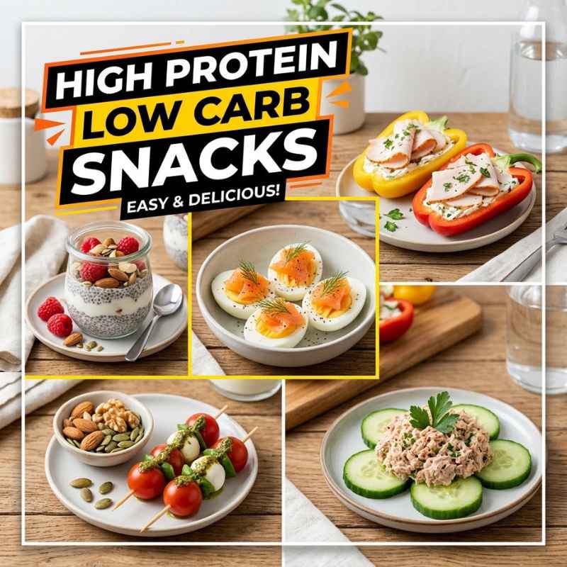 High Protein Low Carb Snacks